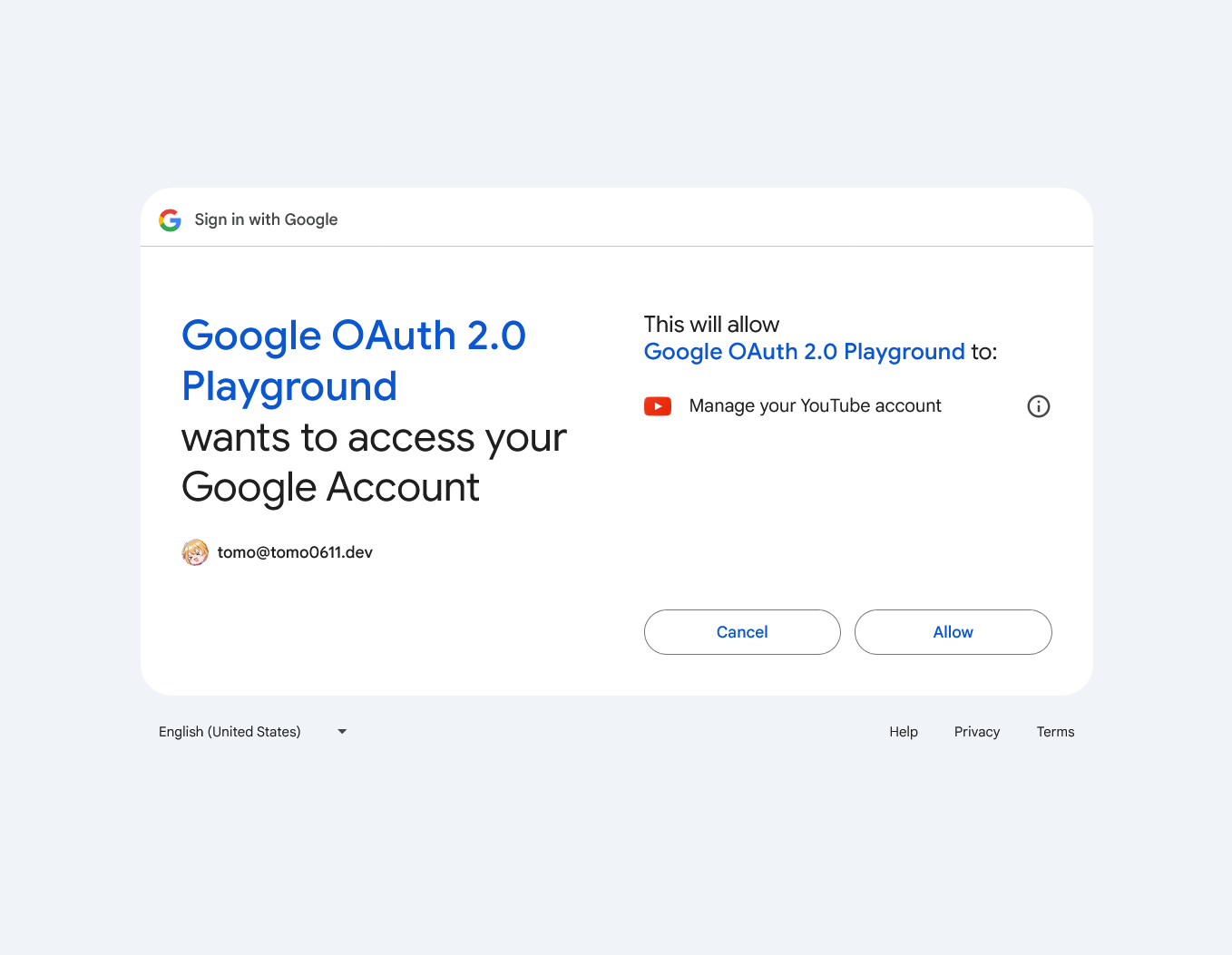 Google Login